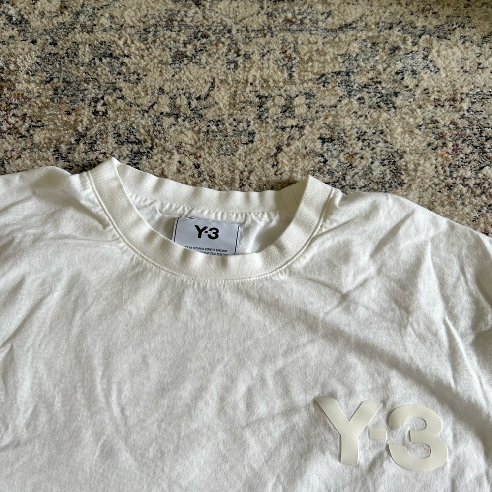 Y3 White Tee